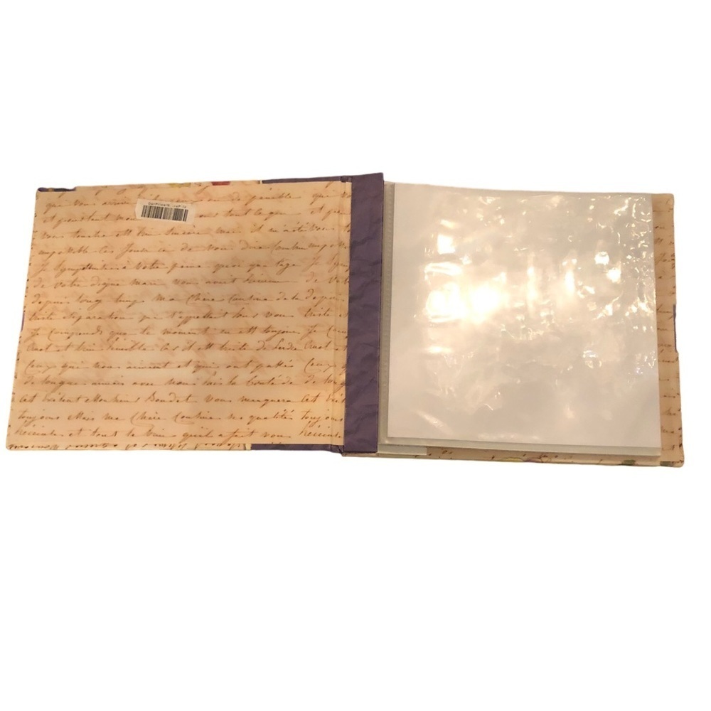 K&Company 6x6 Postbound Scrapbook with 20 Top Loading Pages - NWOT - Picture 4 of 8